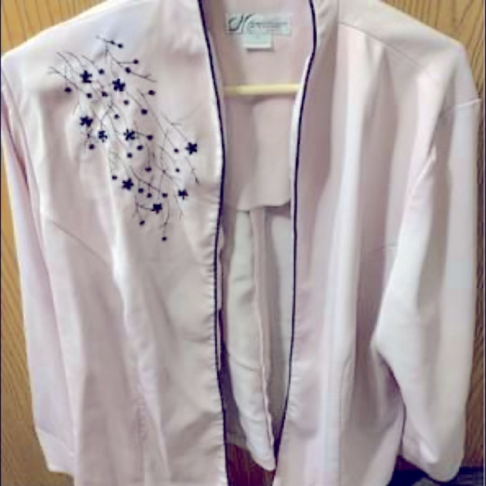 Dress Barn Pink Size 18 Suit Coat